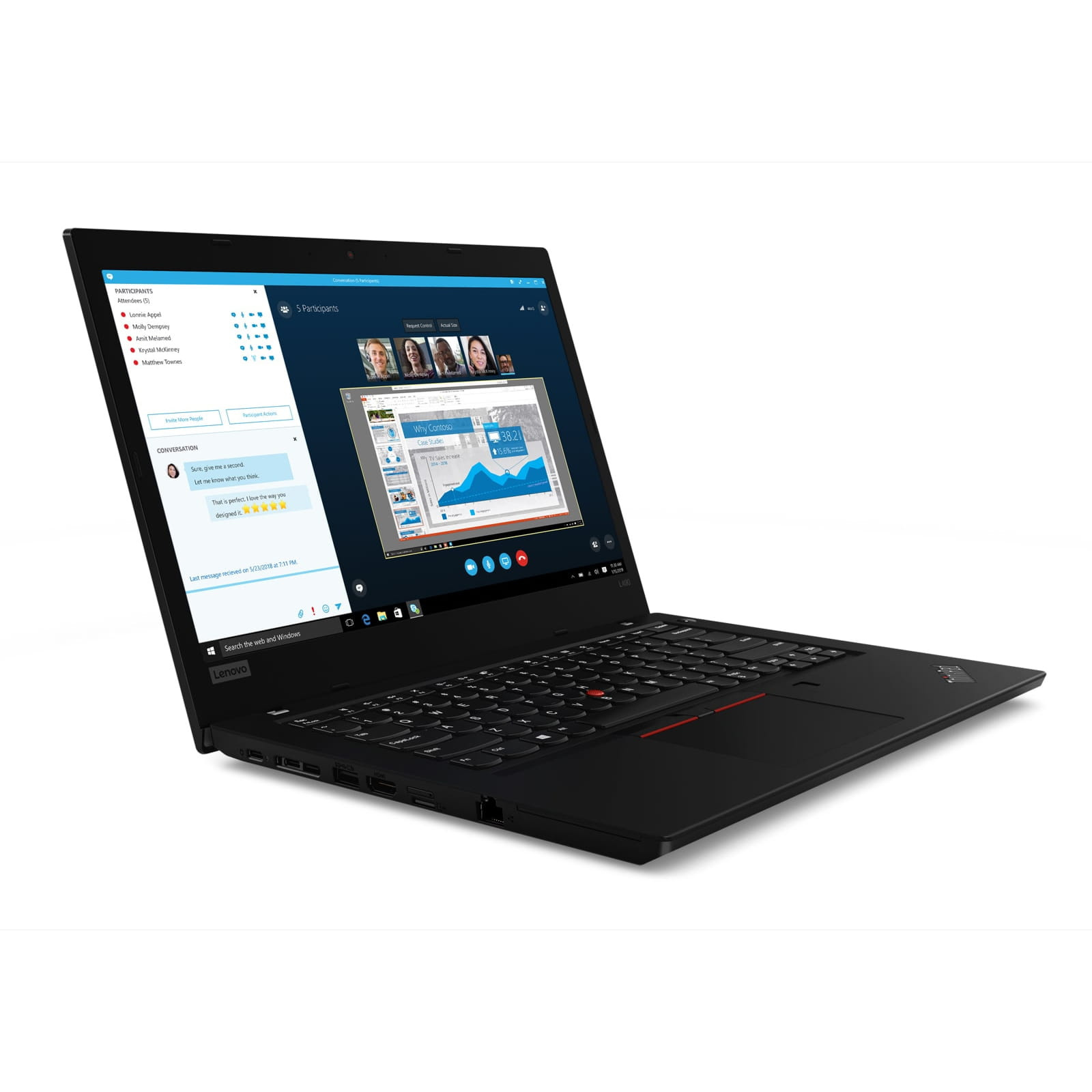 Lenovo ThinkPad L490 Core i5 8265U (8-gen.) 1,6 GHz / 32 GB / 960 SSD / 14" / Win 11 Pro