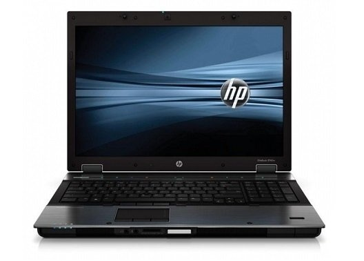 HP EliteBook 8740w Core i5 560M (1-gen.) 2,67 GHz / 8 GB / 240 SSD / DVD-RW / 17'' / Win 10 Prof. (Update)