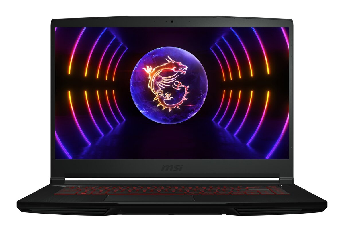 Powystawowy gamingowy MSI GF63 Thin 12UCX-814 Core i5 12450H (12-gen.) 2,0 GHz / 32 GB / 960 SSD / 15,6'' FullHD / Win 11 + GeForce RTX 2050