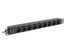 Listwa zasilająca Lanberg RACK 3m / 19" / 9 gniazd / czarna