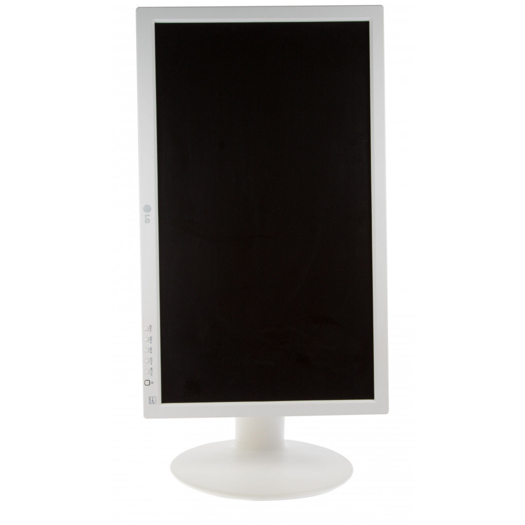 LG 24MB35PM-W z głośnikami / biały / Klasa A-