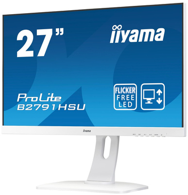 Iiyama ProLite B2791HSU-W1 - biały z głośnikami