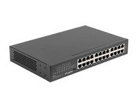 OUTLET Switch niezarządzalny Lanberg RSGE-24 RACK 19''