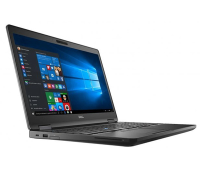 Dell Latitude 5591 Core i7 8850H (8-gen.) 2,6 GHz (6 rdzeni) / 8 GB / 480 SSD / 15,6'' FullHD, dotyk / Win 10 Prof. + Nvidia GeForce MX130 / Klasa A-