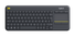 Klawiatura bezprzewodowa z touchpadem Logitech K400 Plus