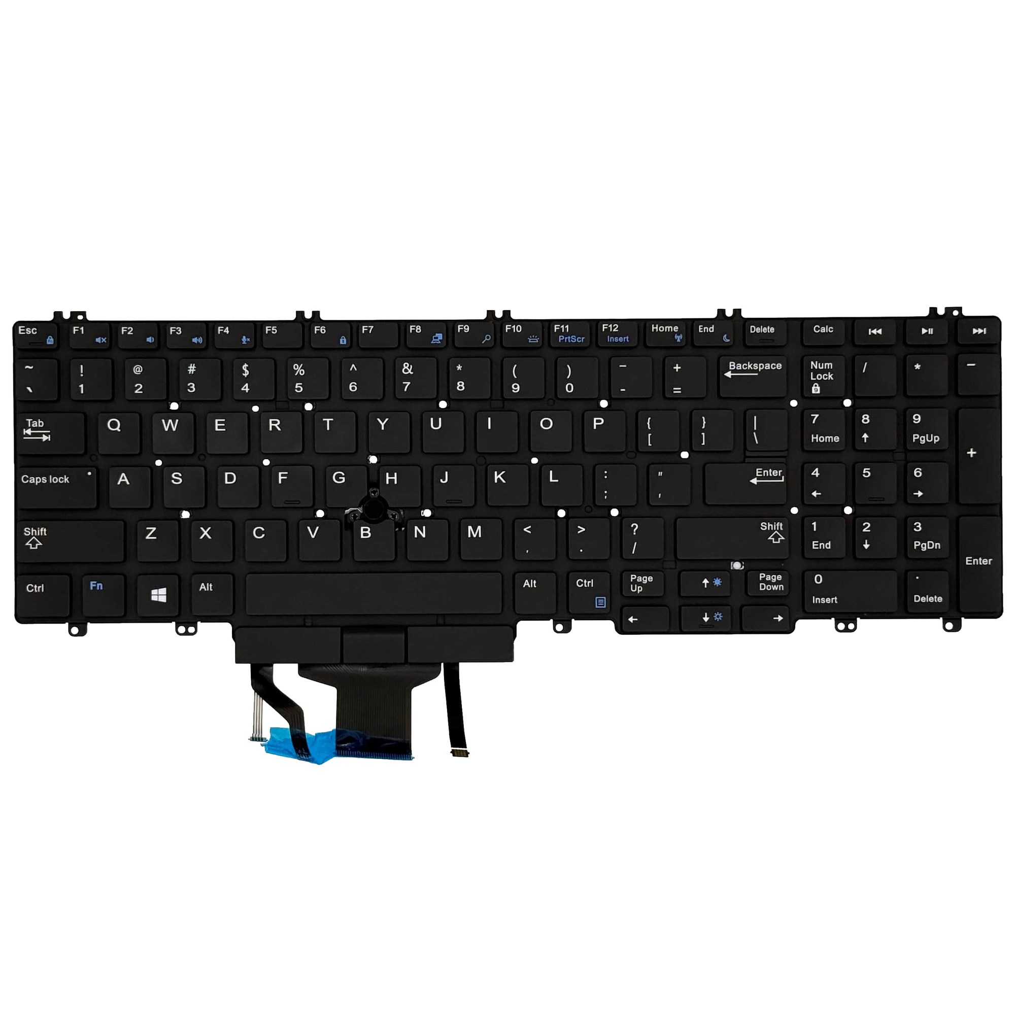 Klawiatura podświetlana do Dell Precision 7530 7540 7730 7740 / 06P79