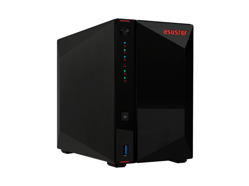 Serwer plików NAS Asustor AS5202T / 2 x 2 TB SSD / 8 GB