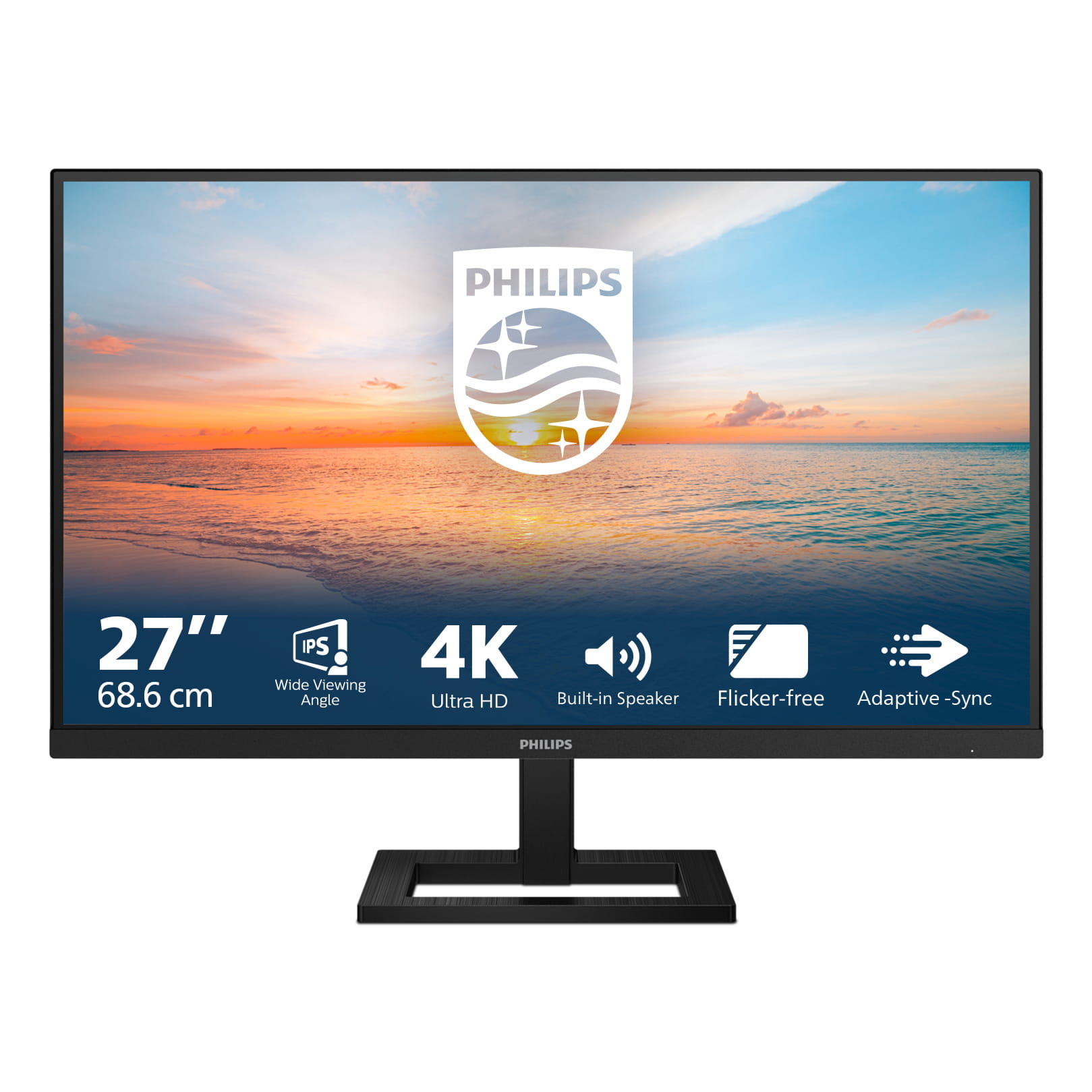 Powystawowy Philips 27E1N1800AE 4K UHD z głośnikami