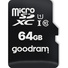 Karta pamięci GOODRAM microSD 64GB CL10 UHS I + adapter
