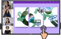 Powystawowy interaktywny dotykowy Dell P5524QT UHD 4K z głośnikami