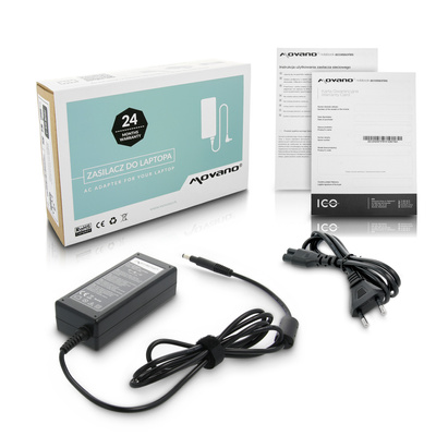 Zasilacz Movano 19.5v 3.33a (4.8x1.7) 65W do HP - ZZ/HP195333