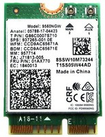 Karta sieciowa bezprzewodowa Intel 9560NGW M.2 do Lenovo, HP Wi-Fi 5 1,73 Gbp/s