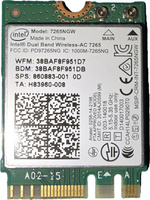 Karta sieciowa bezprzewodowa Intel 7265NGW M.2 do HP Wi-Fi 5 867 Mb/s