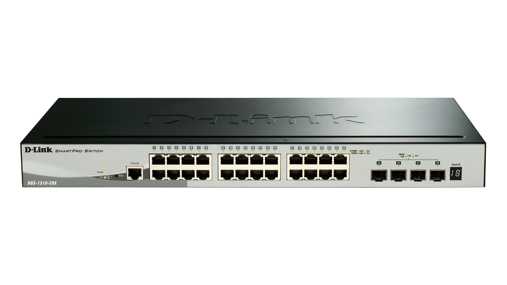 Przełącznik D-Link DGS-1510-28X Switch 24GE 4SFP+ 10 Gb/s