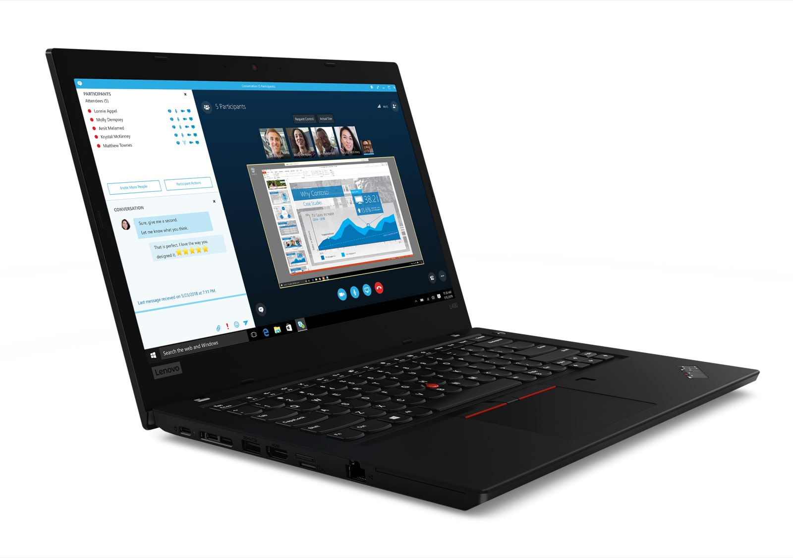 Lenovo ThinkPad L490 Core i5 8265U (8-gen.) 1,6 GHz / 32 GB / 2 TB SSD / 14" FullHD / Win 11 Pro