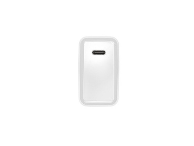 Ładowarka sieciowa Natec RIBERA 20W | 5-12V | 1.66-3A | 1 x USB Typu C PD | Biała