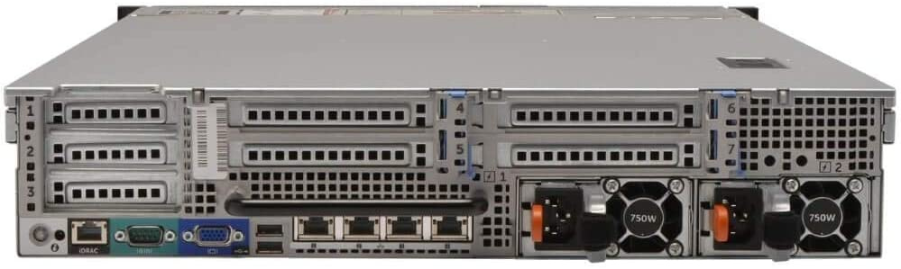 DELL PowerEdge R720 2 x Xeon E5-2630 v2 2,6 GHz / 64 GB / 8x3,5”, H710 / 2U / szyny / 2 x zasilacz / iDRAC7 ENTERPRISE