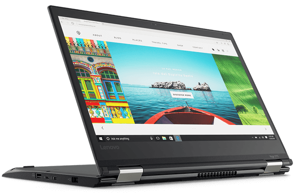 Lenovo ThinkPad Yoga 370 Core i5 7200u (7-gen.) 2,5 GHz / 8 GB / 120 SSD / 12,5'' FullHD, dotyk / Win 10 Prof. (Update) / Klasa A-