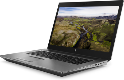 HP ZBook 17 G5 Core i7 8850H (8-gen.) 2,6 GHz (6 rdzeni) / 16 GB / 240 SSD / 17,3'' FullHD / Win 11 + Quadro P4200 / Klasa A-