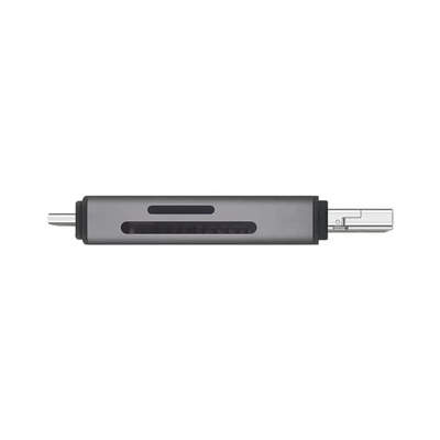 Czytnik kart Savio AK-72 SD 3w1, USB-C+USB 2.0+Micro USB