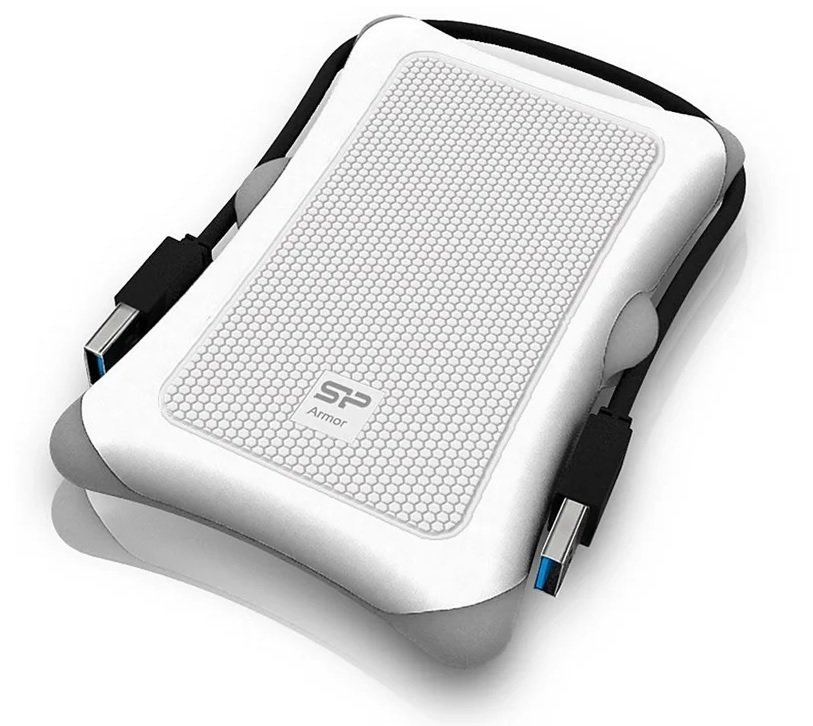 Nowy Dysk zewnętrzny Silicon Power Armor A30 1TB USB 3.0 BIAŁY