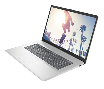 HP 17-CN4033CL Core 5 120U 1,4 GHz / 32 GB / 480 SSD / 17,3" FullHD / Win 11, srebrny