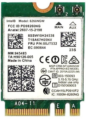 Karta sieciowa bezprzewodowa Intel 8260NGW M.2 do Fujitsu  Wi-Fi 5