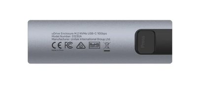 Unitek Obudowa, kieszeń do dysku M.2 NVMe/SATA 10Gbps S1230A
