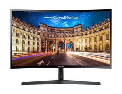 Samsung C27F396FHU, zakrzywiony