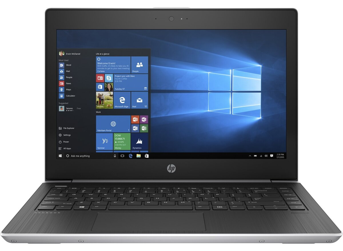 HP ProBook 430 G5 Core i3 8130U (8-gen.) 2,2 GHz / 16 GB / 480 SSD / 13,3'' FullHD / Win 11 Pro / Klasa A-