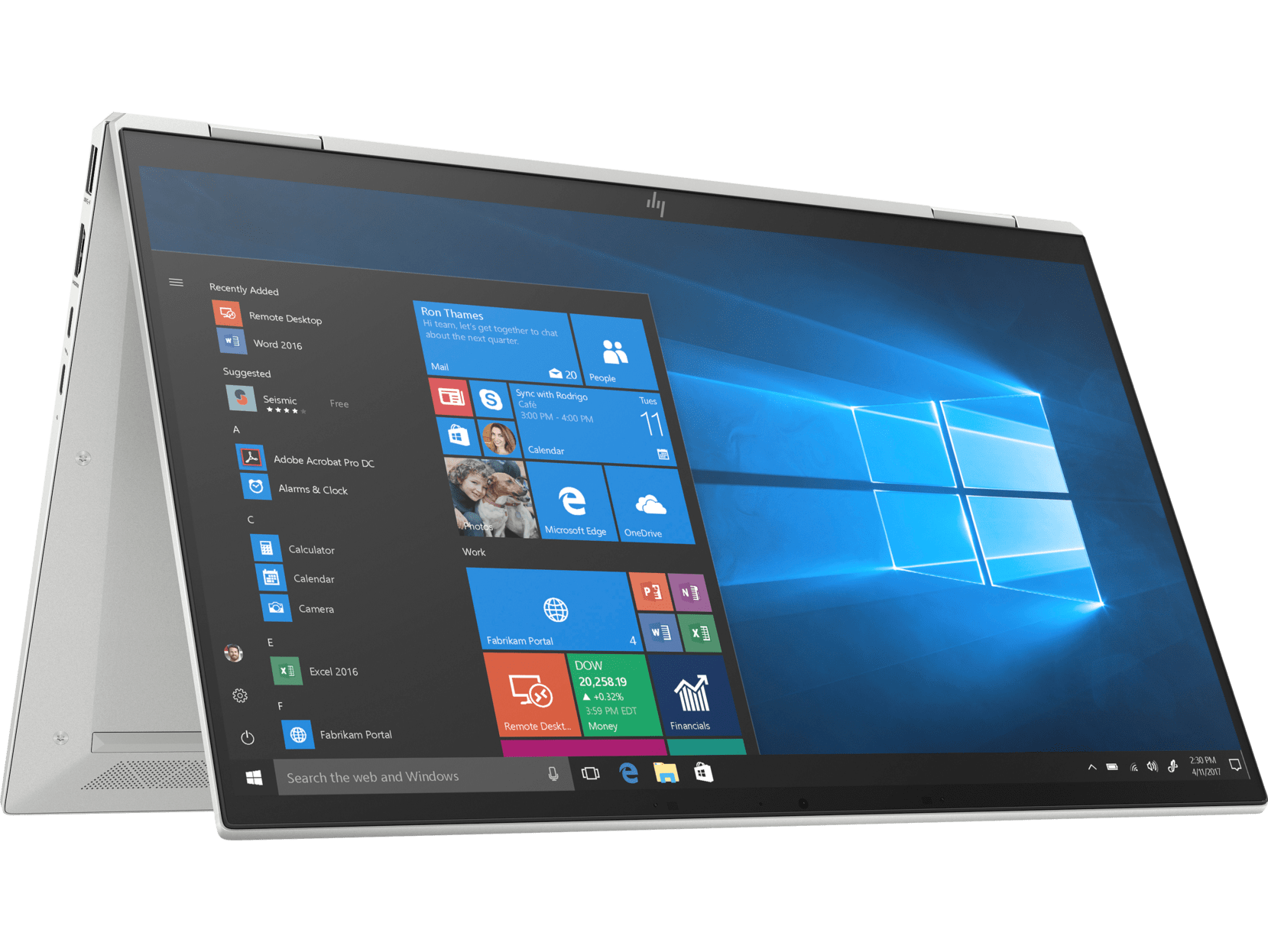 HP EliteBook X360 1040 G7 2w1 Core i5 10310U 1,7 GHz / 16 GB / 240 SSD / 14'' FullHD dotyk / Win 11 Pro / Klasa A-