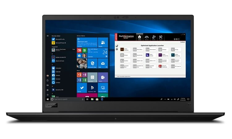 Lenovo ThinkPad P1 Gen 3 Core i7 10850H (10-gen.) 2,7 GHz / 32 GB / 480 SSD / 15,6" UHD 4K / Win 11 Pro + Nvidia Quadro T2000