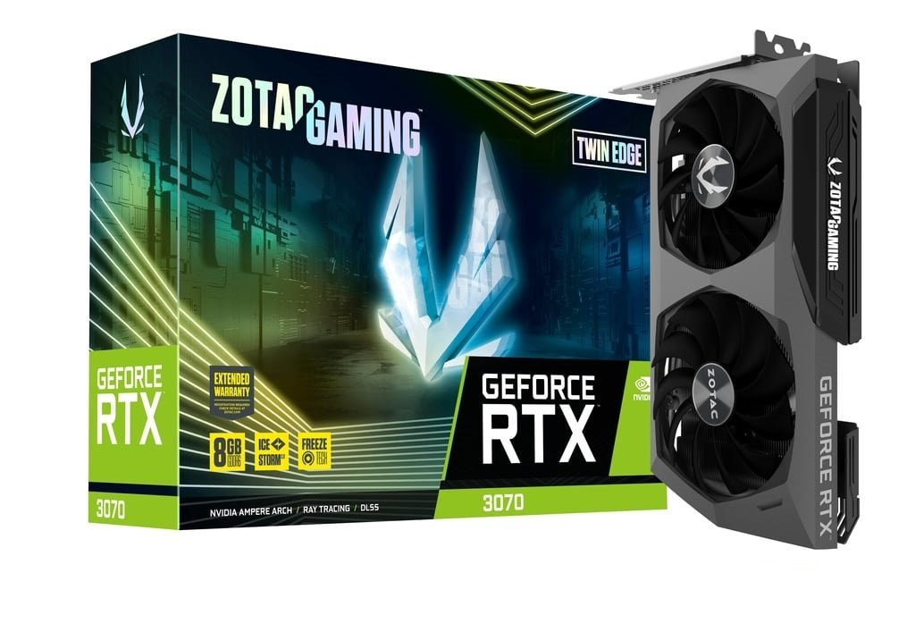 Nowa Karta graficzna Zotac Nvidia GeForce RTX 3070 [8GB]