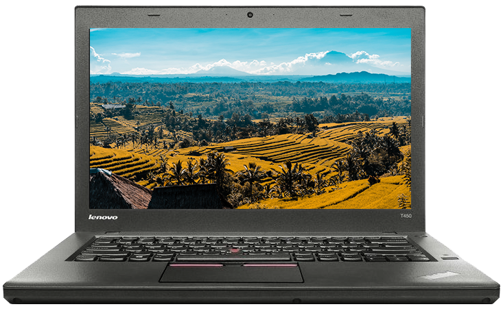 Lenovo ThinkPad T450 Core i5 5200u (5-gen.) 2,2 GHz / 8 GB / 240 SSD / 14" / Win 10 Prof. (Update) /Klasa A-