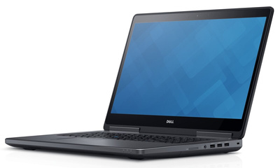 Dell Precision 7720 Core i7 6820HQ (6-gen.) 2,7 GHz / 8 GB / 240 SSD / 17,3'' FullHD / Win 10 Pro + Nvidia Quadro P3000 / Klasa A-