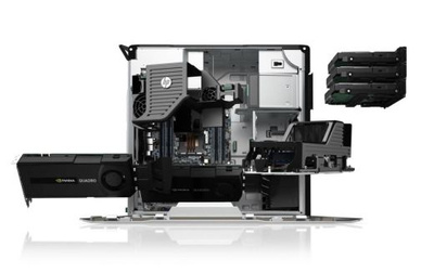 HP Workstation Z620 Tower Xeon E5-2690 v2 3,0 GHz (10-rdzeni) / 8 GB / 240 SSD / DVD / Win 10 Prof. (Update) + Quadro K2000