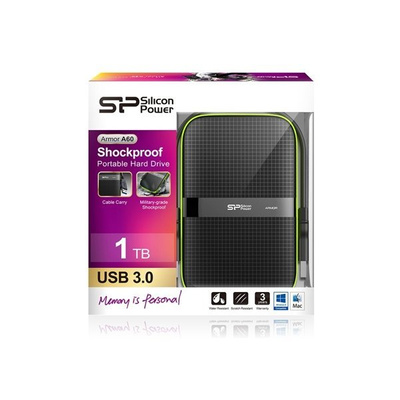 Dysk zewnętrzny Silicon Power Armor A60 1TB USB 3.0