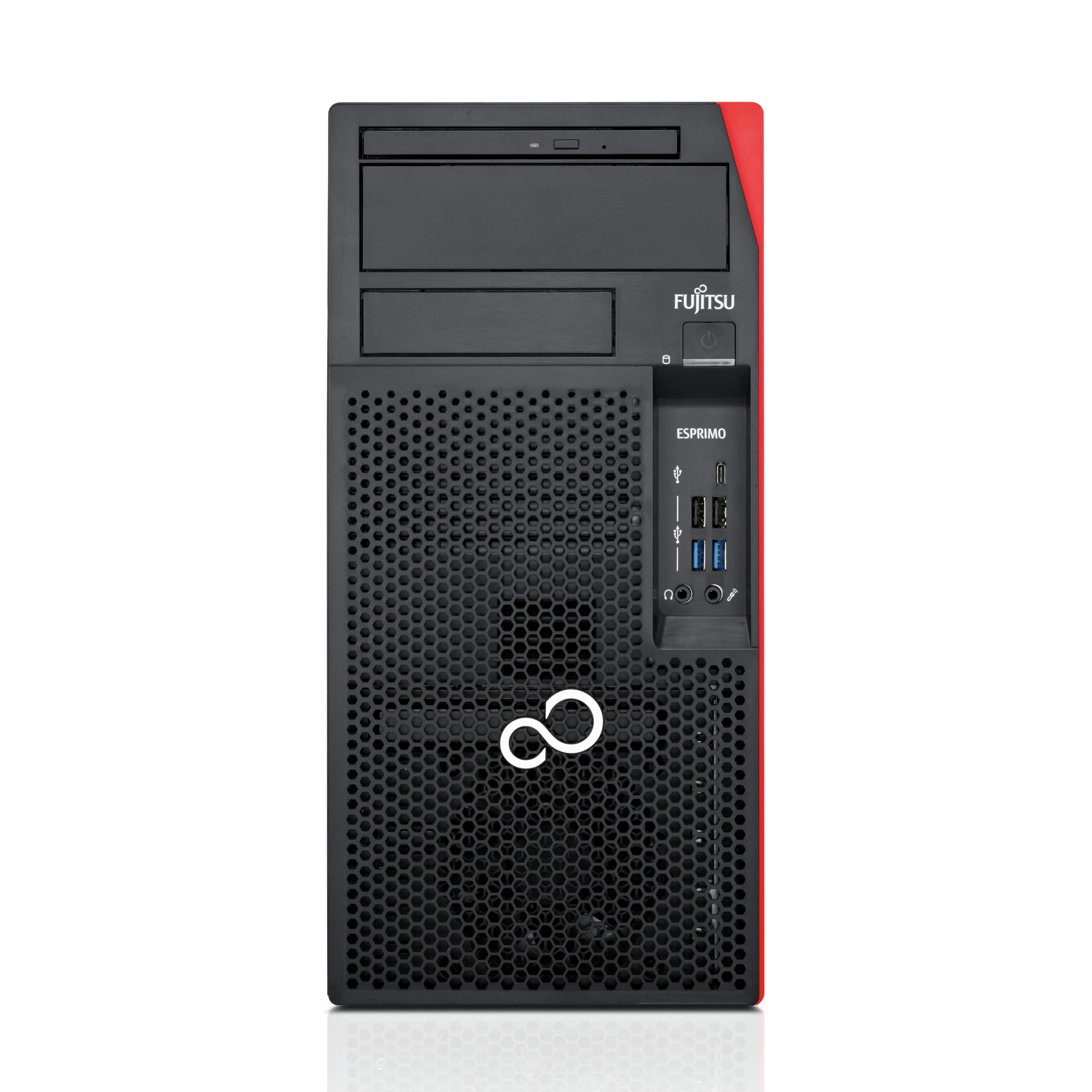 Fujitsu Esprimo P758 Tower Core i7 8700 (8-gen.) 3,2 GHz / 8 GB / 480 SSD / Win 11 Pro