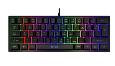 Klawiatura gamingowa Fury Tiger NFU-1851 podświetlana