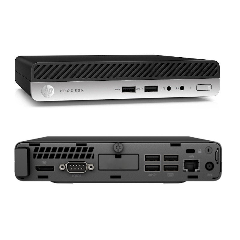 HP EliteDesk 400 G3 Mini Core i5 6500T (6-gen.) 2,5 GHz / 8 GB / 240 SSD / Win 10 Prof.