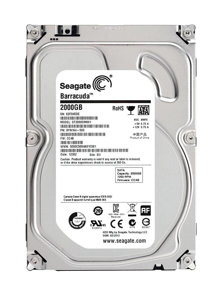 Dysk twardy SATA III Seagate ST2000DM001 / 2 TB / 3,5''