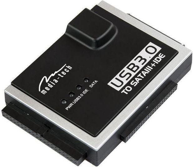 Media-Tech USB 3.0 MT5100 - przejściówka, adapter do dysku 2,5/3,5 cala