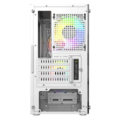 Nowy gamingowy Logic Aramis biały ARGB MINI AMD Ryzen 5 5600T 3,5 GHz / 32 GB / 960 SSD / Win 11 + Nvidia RTX 4060 [8 GB]