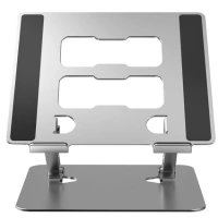 Regulowana aluminiowa podstawka pod laptop ART P10 / 10"-17,3"