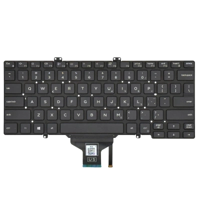 Klawiatura podświetlana do Dell Latitude 7400 5400 5410 5411 (bez trackpoint) / 0RY5RF, RY5RF