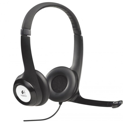 Słuchawki nauszne przewodowe Logitech H390 (981-000406) z mikrofonem