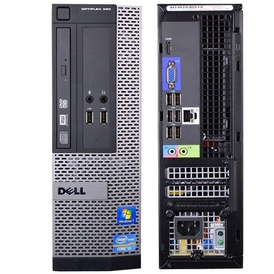 Dell Optiplex 390 SFF Core i3 2100 (2-gen.) 3,1 GHz / 4 GB / 500 GB / DVD / Win 10 Prof. (Update)