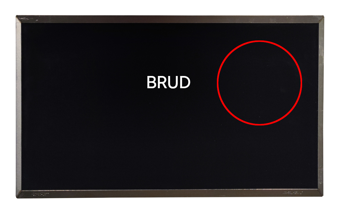 Matryca BOE HB125WX1-100 SLIM / 12,5'' HD (1366 x 768) / 30 pin eDP / Klasa A-