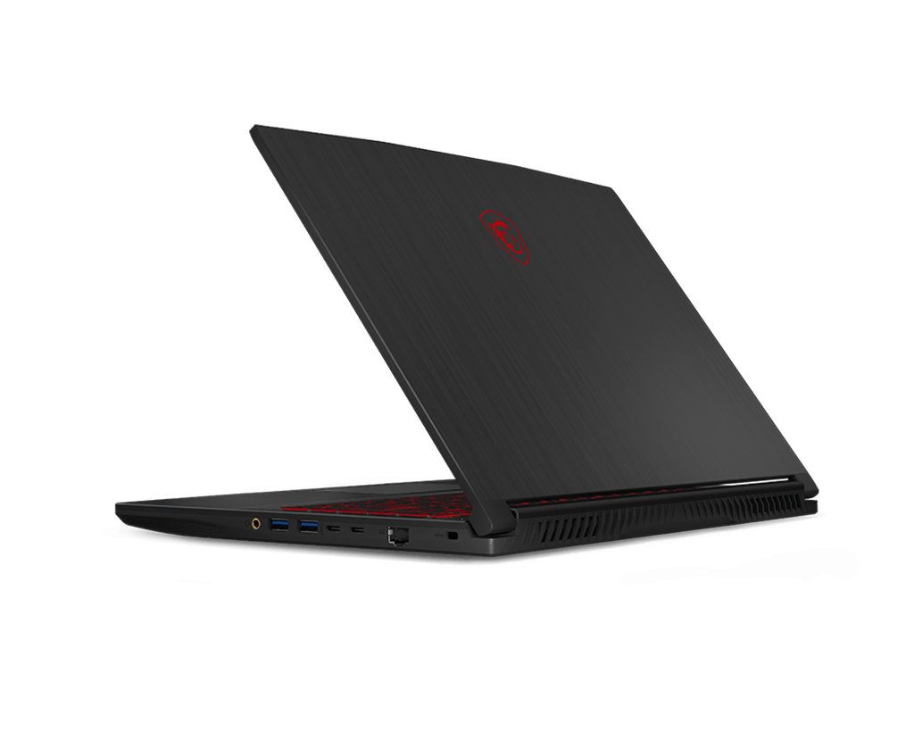 Powystawowy gamingowy MSI GF63 11UD-213XPL Core i5 11400H (11-gen.) 2,7 GHz (6 rdzeni) / 8 GB / 120 SSD / 15,6'' FullHD / Win 10 + GeForce RTX 3050Ti