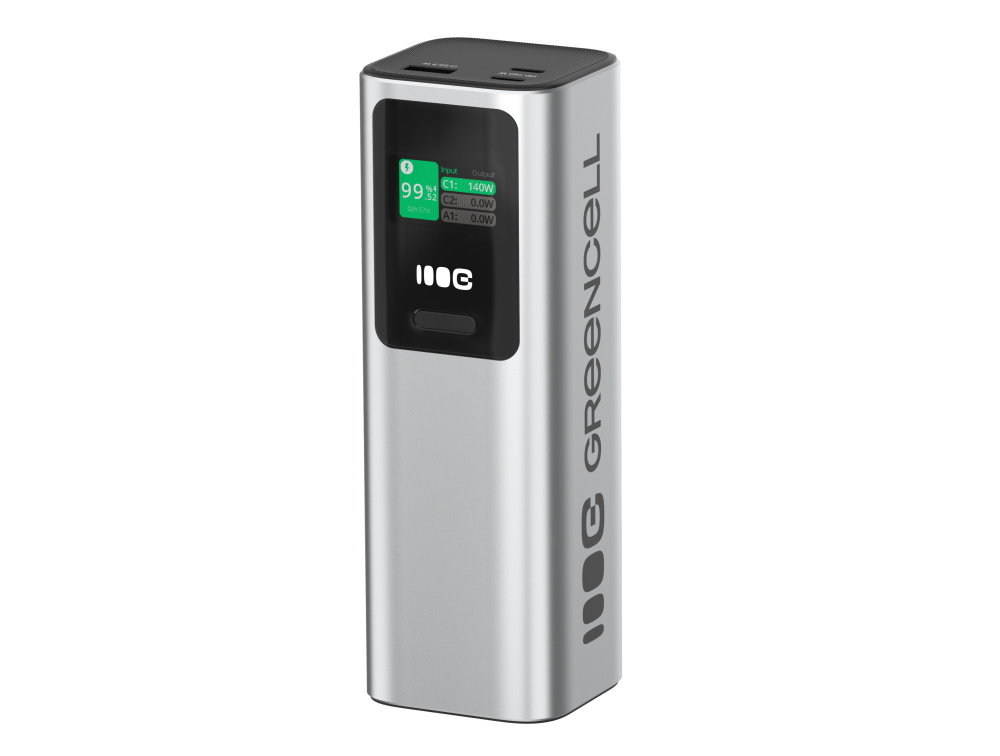 OUTLET Powerbank Green Cell PowerPlay Ultra 25200mAh | 140W | USB-C PD 3.1